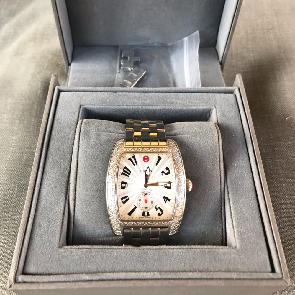 MICHELE Large Diamond Urban Watch